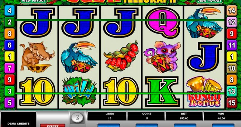 Jogue Bush Telegraph, uma slot online da Microgaming slot online gratuitamente | Casino New Zealand