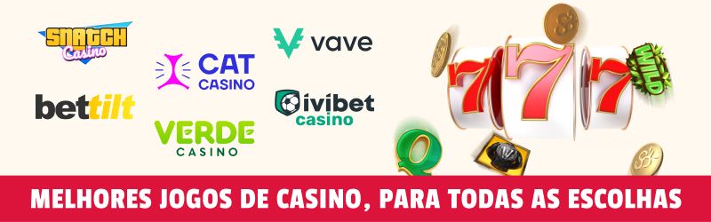 Melhores Casinos com Jogos a Dinheiro Real