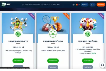 20Bet Casino – Promoções