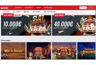 Betclic Casino - Lobby - CasinoNew Zealand.Online