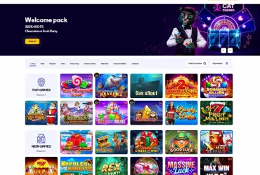 CatCasino - página principal