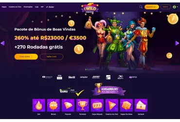 Wheelz casino – página principal