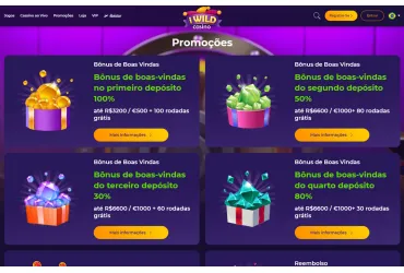 Wheelz casino – promoções