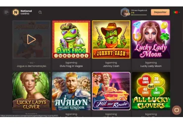 National casino – lista de slots.