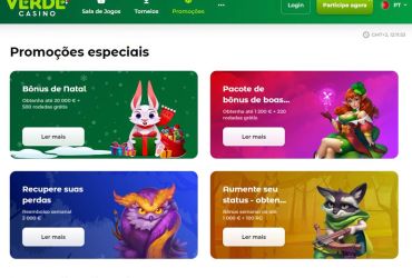 Verde Casino - promoções