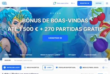 Ice casino - página principal