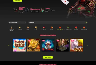 Spin Samurai Casino - página principal