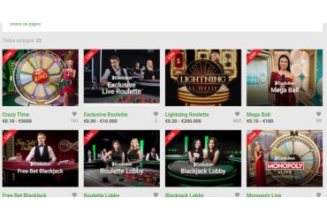 Unibet Casino - cassino ao vivo
