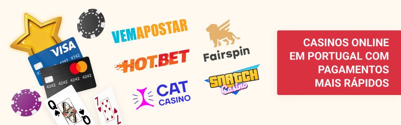 Lista de Melhores Pagamentos Rápidos em Casinos Online