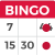 Experimente cartões de Bingo de baixo valor