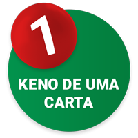 Online keno single-card