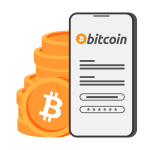 Informação geral sobre pagamentos com Bitcoin