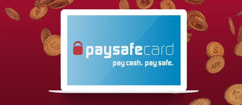 Sistema de pagamento por Paysafecard - logotipo personalizado