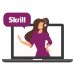 Atendimento ao cliente do Skrill