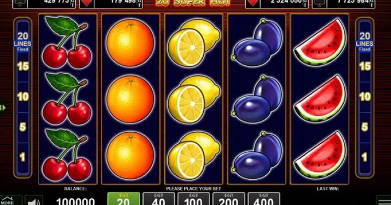 Jogue Slot 20 Super Hot de Amusnet slot online gratuitamente | Casino New Zealand