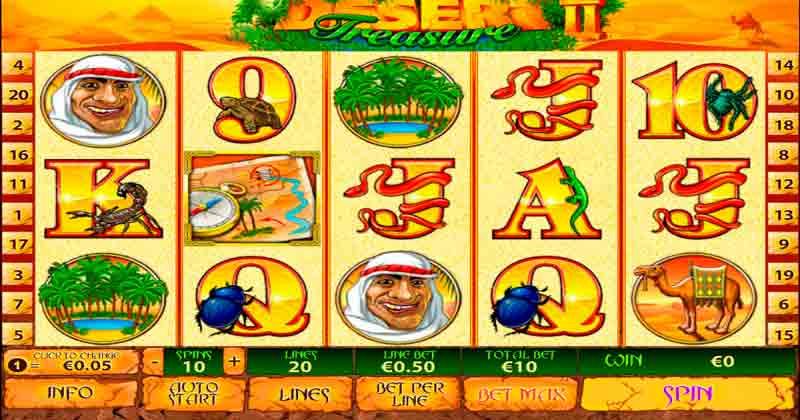 Jogue Desert Treasure II, uma slot online da Playtech slot online gratuitamente | Casino New Zealand