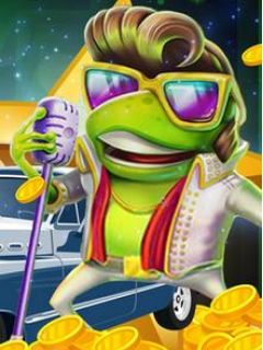 Elvis Frog in Vegas Slot