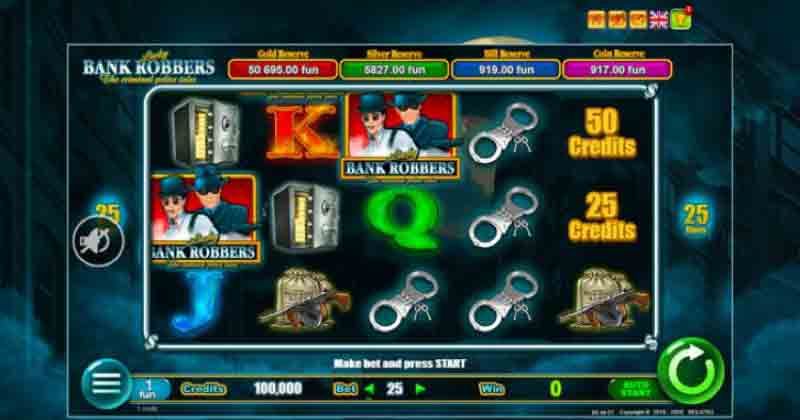 Jogue Slot Online Lucky Bank Robbers, da Belatra slot online gratuitamente | Casino New Zealand