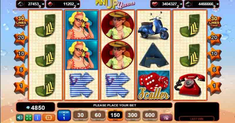 Jogue Pin Up Queens, uma slot online da EGT Interactive slot online gratuitamente | Casino New Zealand