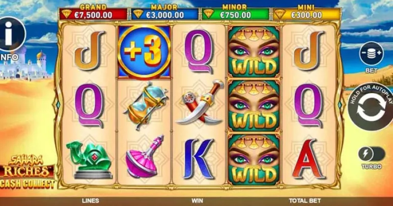 Jogue Slot Sahara Riches Cash Collect, da Playtech slot online gratuitamente | Casino New Zealand