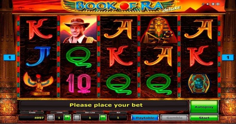 Jogue Book Of Ra Deluxe, uma slot online da Novomatic slot online gratuitamente | Casino New Zealand