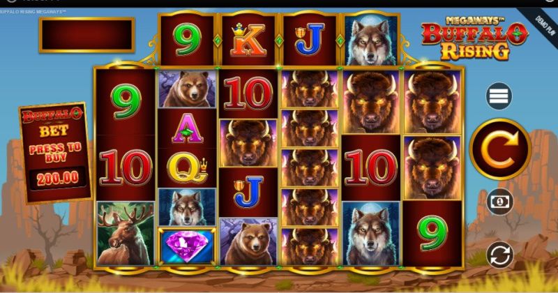 Jogue Buffalo Rising Megaways slot online, da Blueprint Gaming slot online gratuitamente | Casino New Zealand