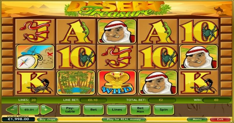 Jogue Desert Treasure, uma slot online da Playtech slot online gratuitamente | Casino New Zealand