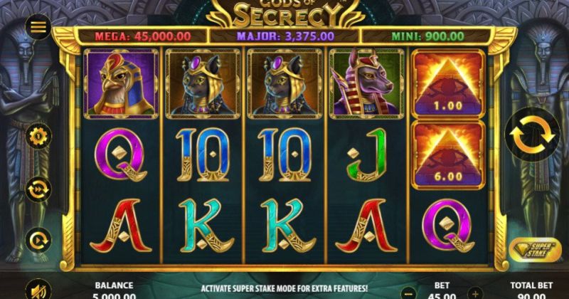 Jogue Gods of Secrecy, uma slot online da StakeLogic slot online gratuitamente | Casino New Zealand